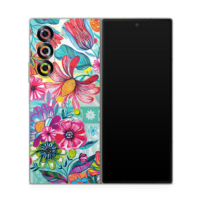 Lovely Garden - Samsung Galaxy Z Fold6 Skin