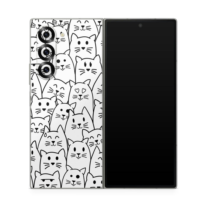 Moody Cats - Samsung Galaxy Z Fold6 Skin