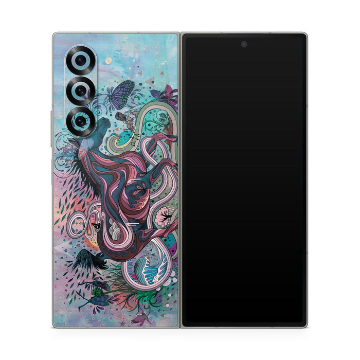 Poetry in Motion - Samsung Galaxy Z Fold6 Skin