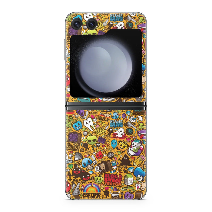 Psychedelic - Samsung Galaxy Z Flip5 Skin