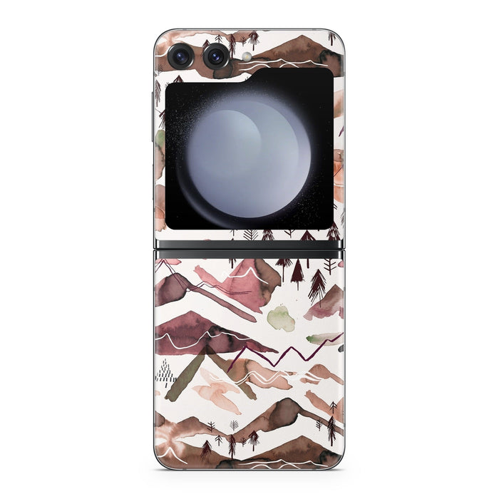 Red Mountains - Samsung Galaxy Z Flip5 Skin