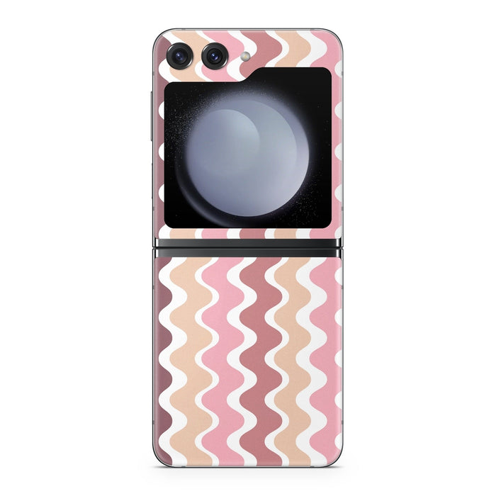 Pink Waves - Samsung Galaxy Z Flip5 Skin
