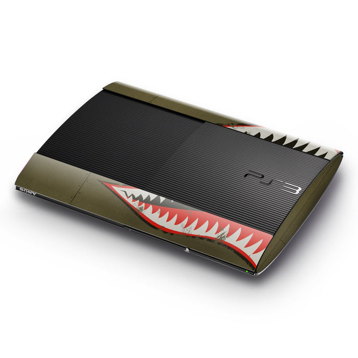 Shark Mouth - Sony PS3 Super Slim Skin