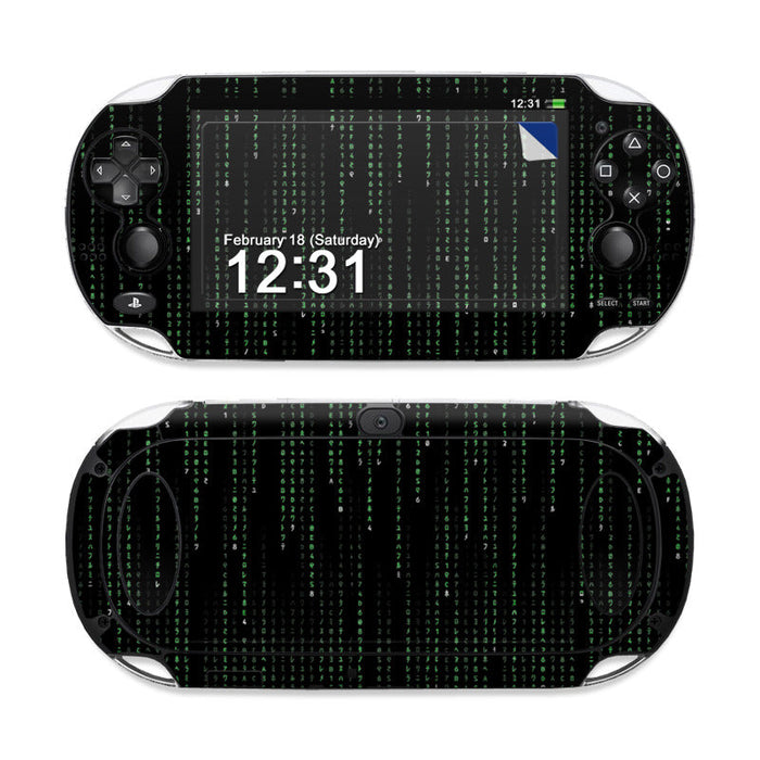 Matrix Style Code - Sony PS Vita Skin