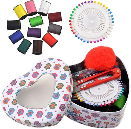 Professional Sewing Supplies Variety Sets and Kits for Arts and Crafts (Heart) - eZthings USA WE SORT ALL THE CRAZIEST GADGETS, GIZMOS, TOYS & TECHNOLOGY, SO YOU DON'T HAVE TO.