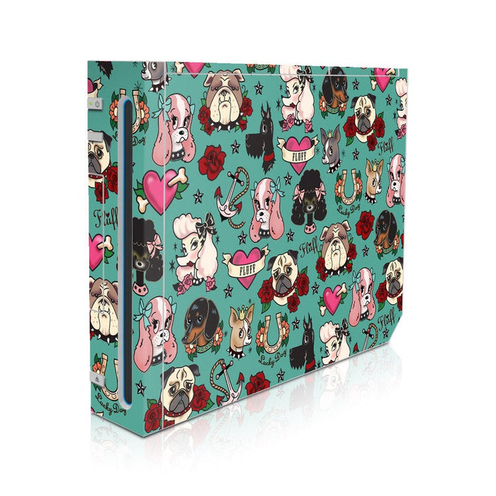Tattoo Dogs - Nintendo Wii Skin