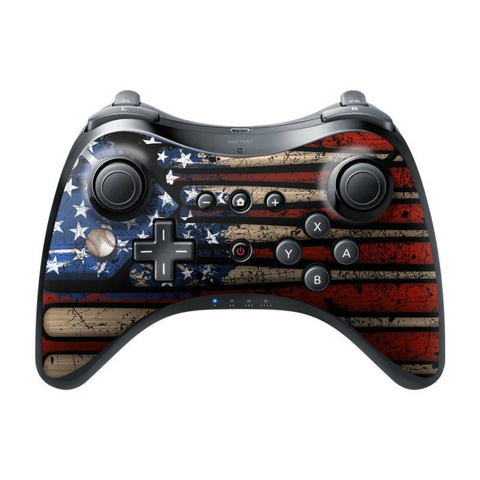 Old Glory - Nintendo Wii U Pro Controller Skin