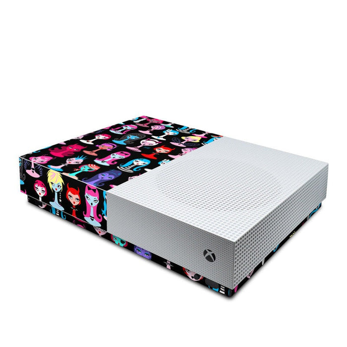 Punky Goth Dollies - Microsoft Xbox One S All Digital Edition Skin