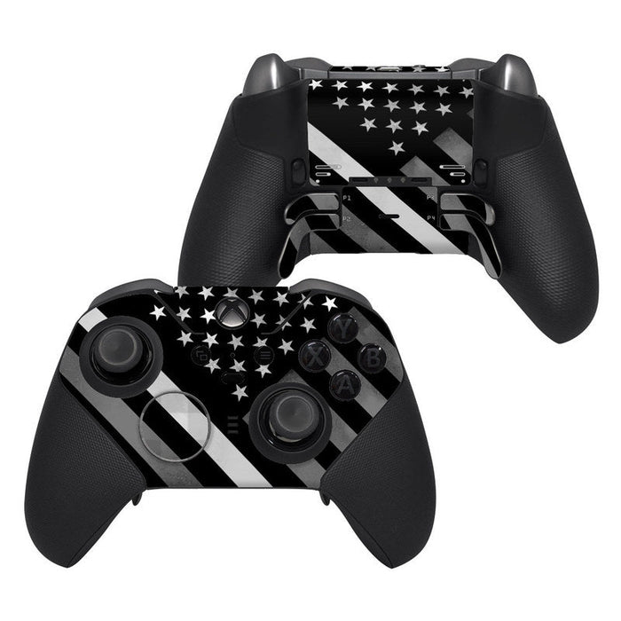 Thin White Line Hero - Microsoft Xbox One Elite Controller 2 Skin