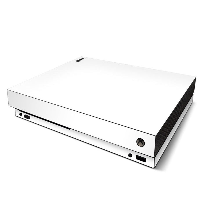 Solid State White - Microsoft Xbox One X Skin