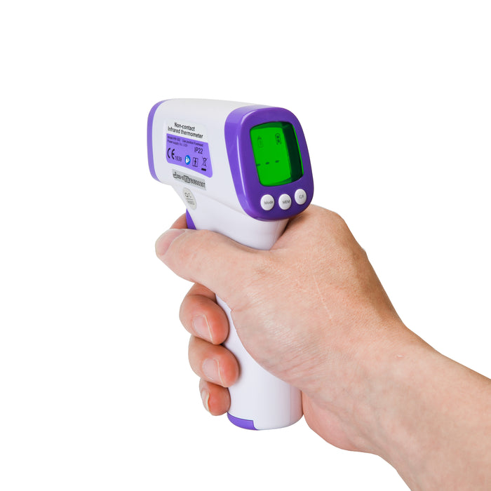 Infrared Thermometer - Heavy Duty Professional Non-Contact Forehead Thermometer with LCD Display - eThings USA Priority COVID 19 Supplies - Opening Up America Again